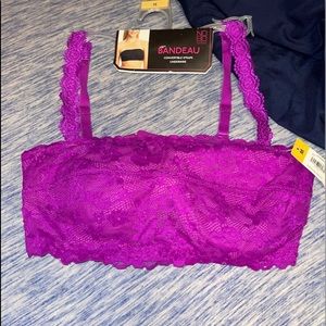 Purple bra, size medium, or 34 b or c tag says